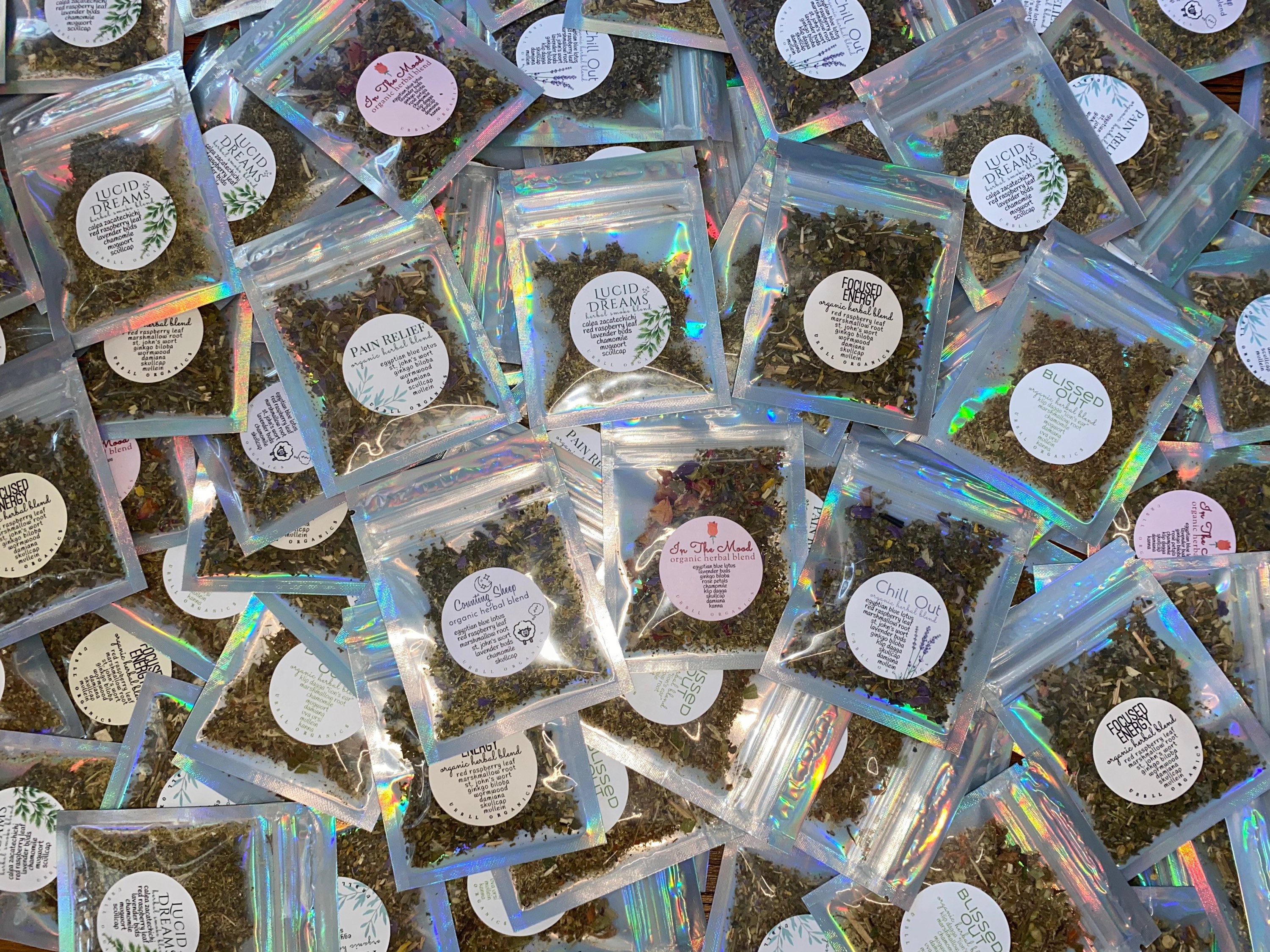 7 Unique Herbal Blends For Every Mood Or Occassion ~ Organic, All Natural, Vegan