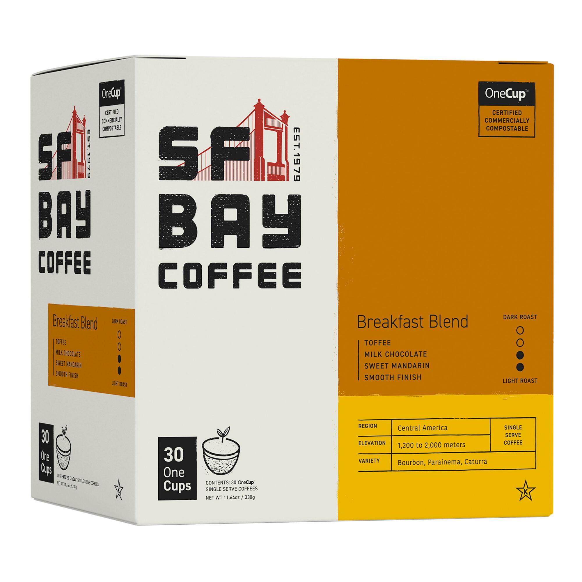 SF Bay Breakfast Blend Coffee Pods 30 Count by World Market
