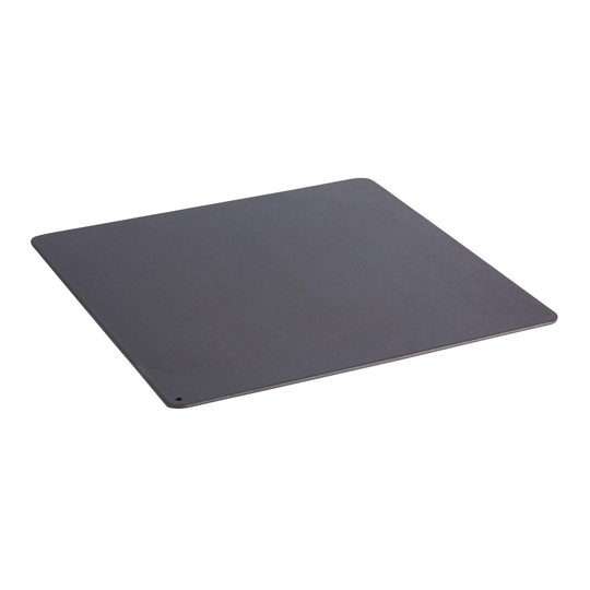 Square Black Pizza Baking Steel - Stainless Steel by World Market