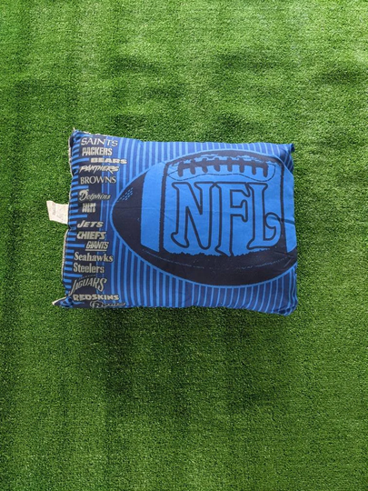 Vintage 90's Nfl Pillow Bills Bears Chiefs Patriots Rams Bengals Eagles Falcons Bucs