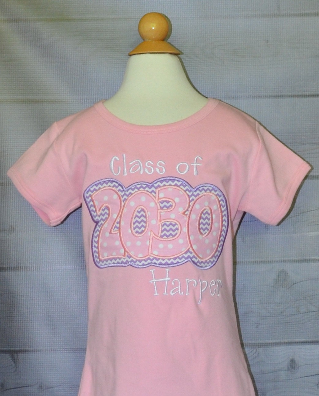 Personalized Class Of Applique Shirt Or Bodysuit Girl Boy