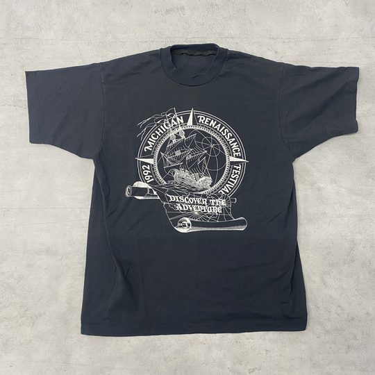 Vintage "1992 Michigan Renaissance Festival' T-Shirt Sz Xl