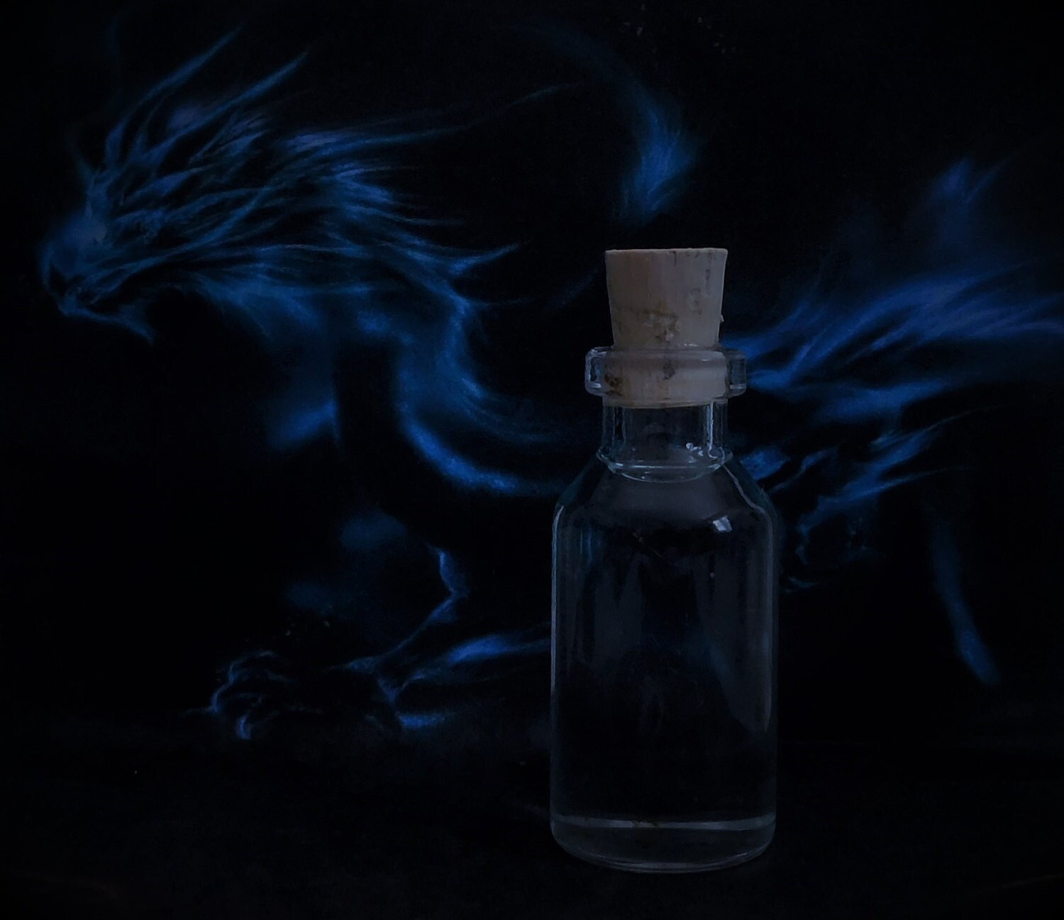 Water Dragon Crafted Oil Blend, Potion, Ritual Oil, Fragrance Anointing Candle Dressing Wicca, Witchcraft, Pagan, Hoodoo