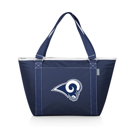 Picnic Time Los Angeles Rams 2018-Cu in Insulated Personal Cooler Polyester in Blue | 619-00-138-334-2