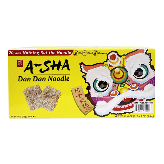 A-Sha Dan Dan Instant Ramen Noodles 20 Pack by World Market
