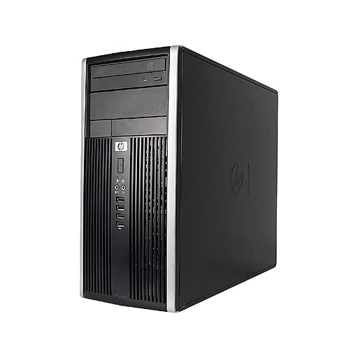 HP Compaq 6300 Pro 080101288491 Refurbished Desktop Computer, Intel i7, 8GB RAM, 128GB SSD
