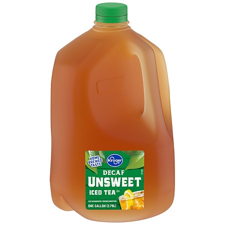 Kroger Decaf Unsweet Iced Tea - 128.0 fl oz