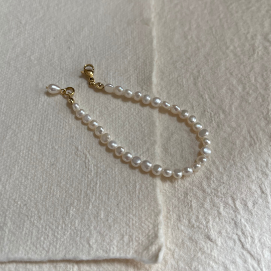 Bracelet Mini Baroque Pearls 4-5 Mm