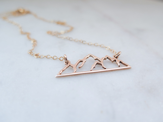 Mountain Necklace By Betsy Farmer Designs