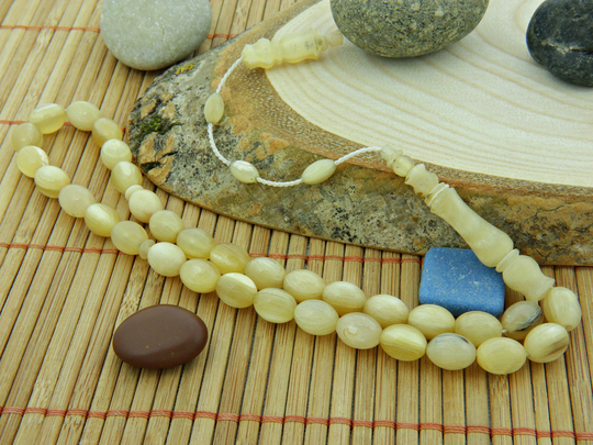 Ram Horn 33 Islamic Prayer Beads Misbaha Kombolo From Turkey 303029 Tasbih Tasbeeh Tesbih Rosary, Islamic Rosary