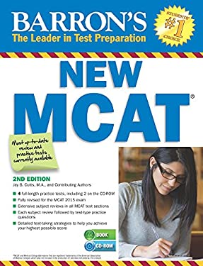 Barron's New MCAT with CD-ROM by , Jay B. Cutts M.A.