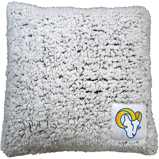Los Angeles Rams 16'' x 16'' Frosty Sherpa Pillow, Multicolor