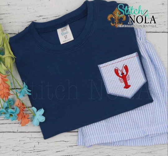 Crawfish Pocket Tee, Shirt