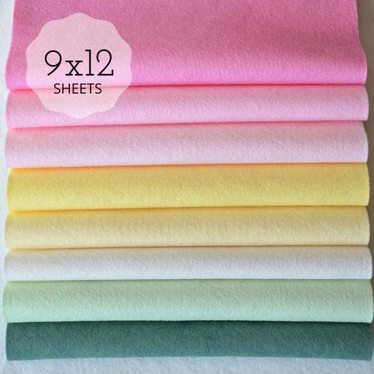 Sugar Cookie Felt Collection, Wool Blend Felt, Sheets Fabric Bundles, Collections