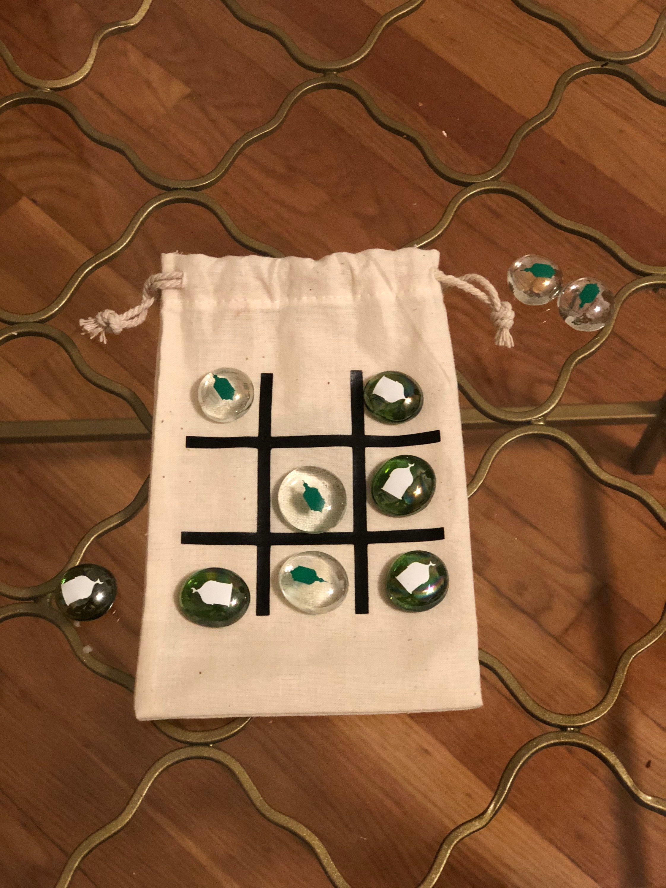 Ramadan Kids Activity Game Eid Favor Tic-Tac-Toe Mosques & Lanterns