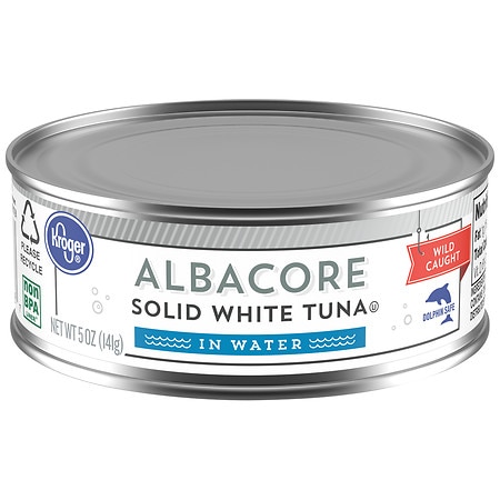 Kroger Albacore Solid White Tuna in Water - 5.0 oz