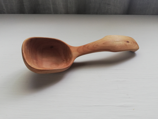 Natural Wooden Spoon Norwegian Handmade
