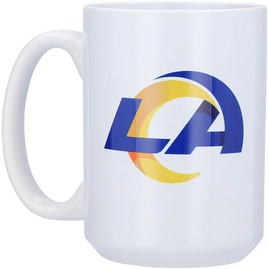 Los Angeles Rams 15oz. Primary Logo Mug, Multicolor