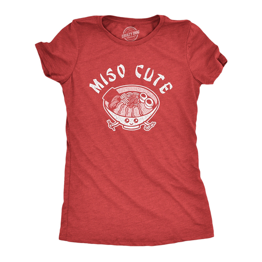 Miso Cute, Funny Shirts, Japanese Food, Soup, Foodie, Food Lover Noodle Soup Shirts