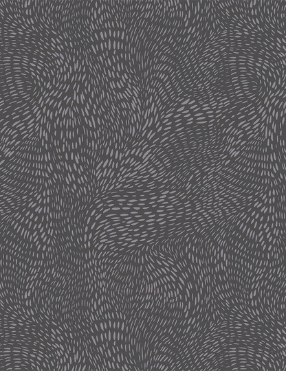 Dash Flow 1300 Falcon Dear Stella, Quilt Fabric, Cotton Blender Grey Gray Blender, Fabric By The Yard