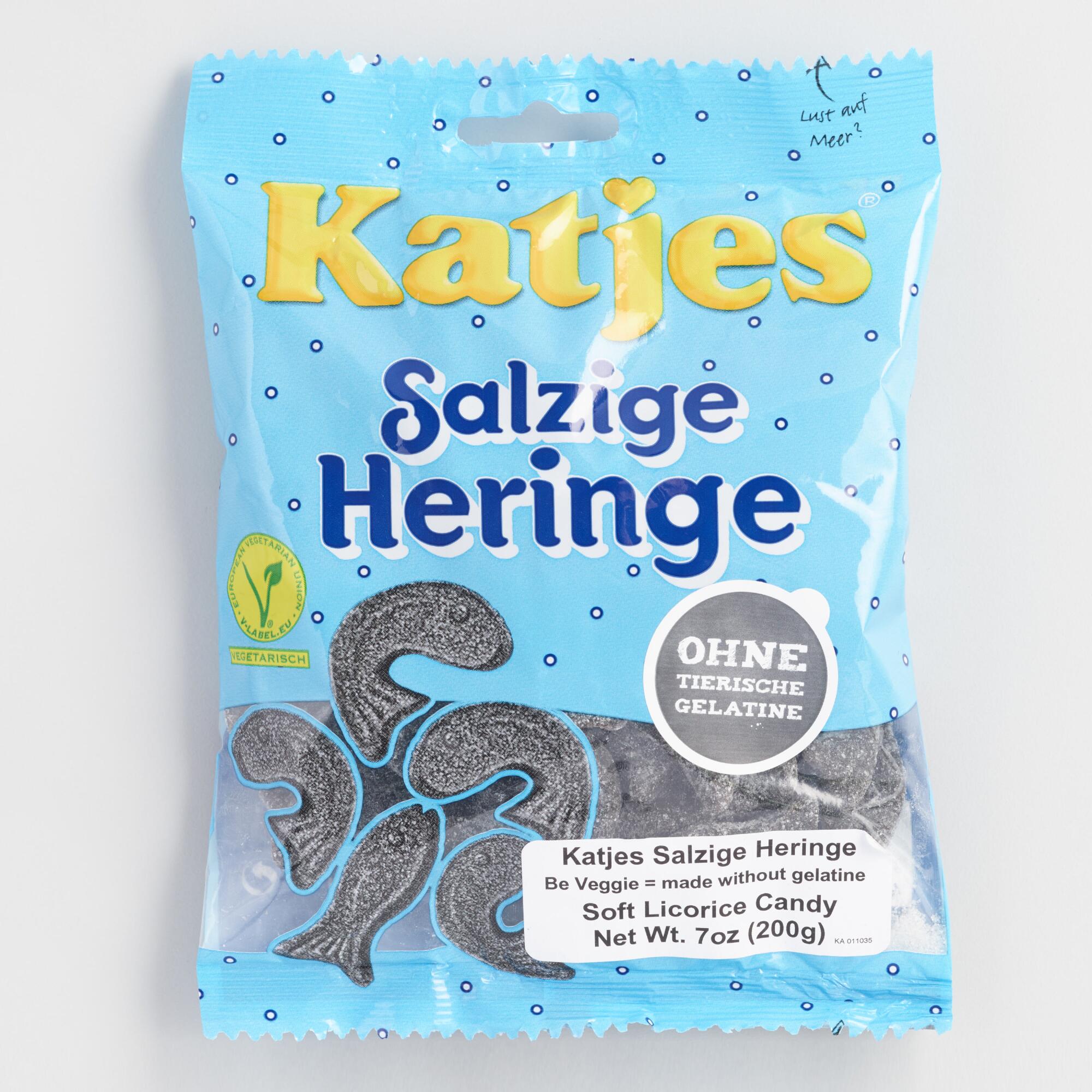 Katjes Salty Fish Licorice Set of 10 by World Market