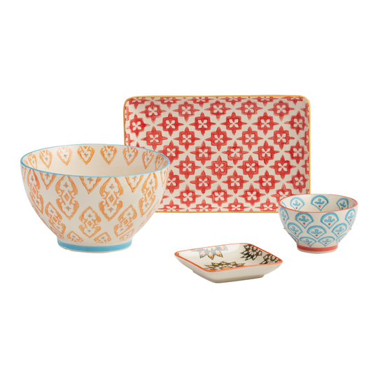 Pad Print Sushi Dinnerware Collection by World Market