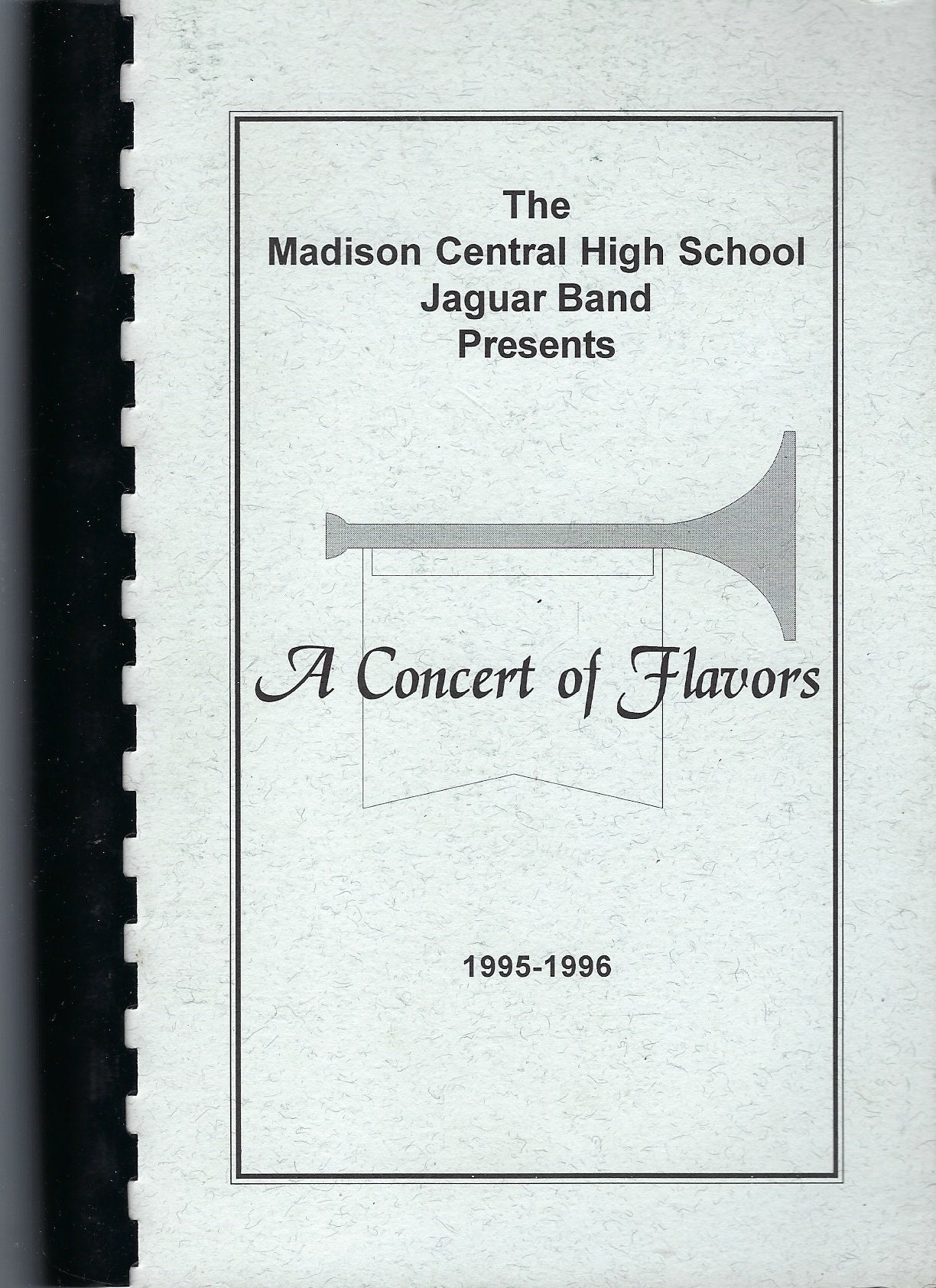 Madison Mississippi Vintage 1996 Central High School Juguar Band A Concert Of Flavors Cookbook Ms Community Favorites Rare Book