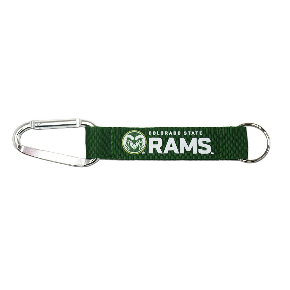 Colorado State Rams Lanyard Keychain Key Fob Wristlet