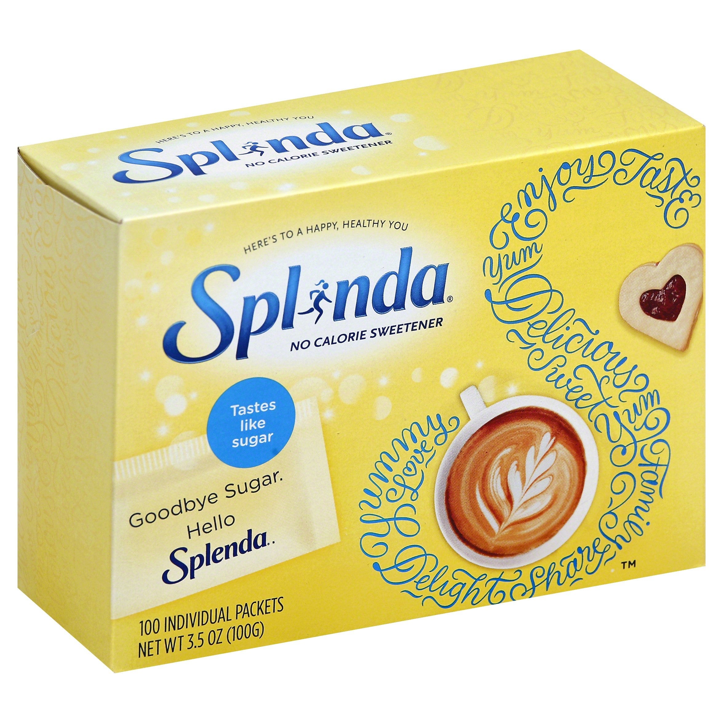 Splenda No Calorie Sweetener Packets - 100 ct