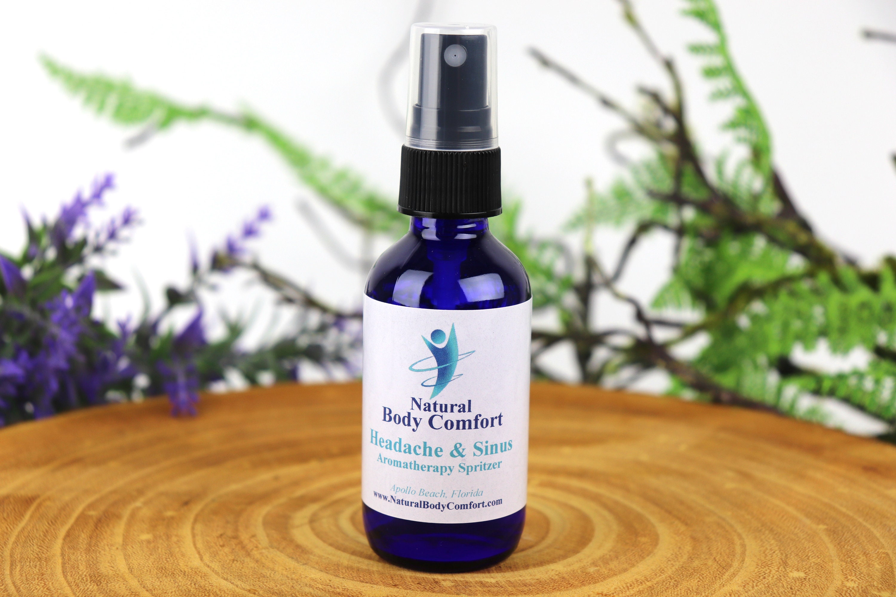 Headache & Sinus Blend Microwave Pack Aromatherapy Spritzer - Designed To Enhance Our Natural Therapy Flax Seed Heating Pads, Free Shipping