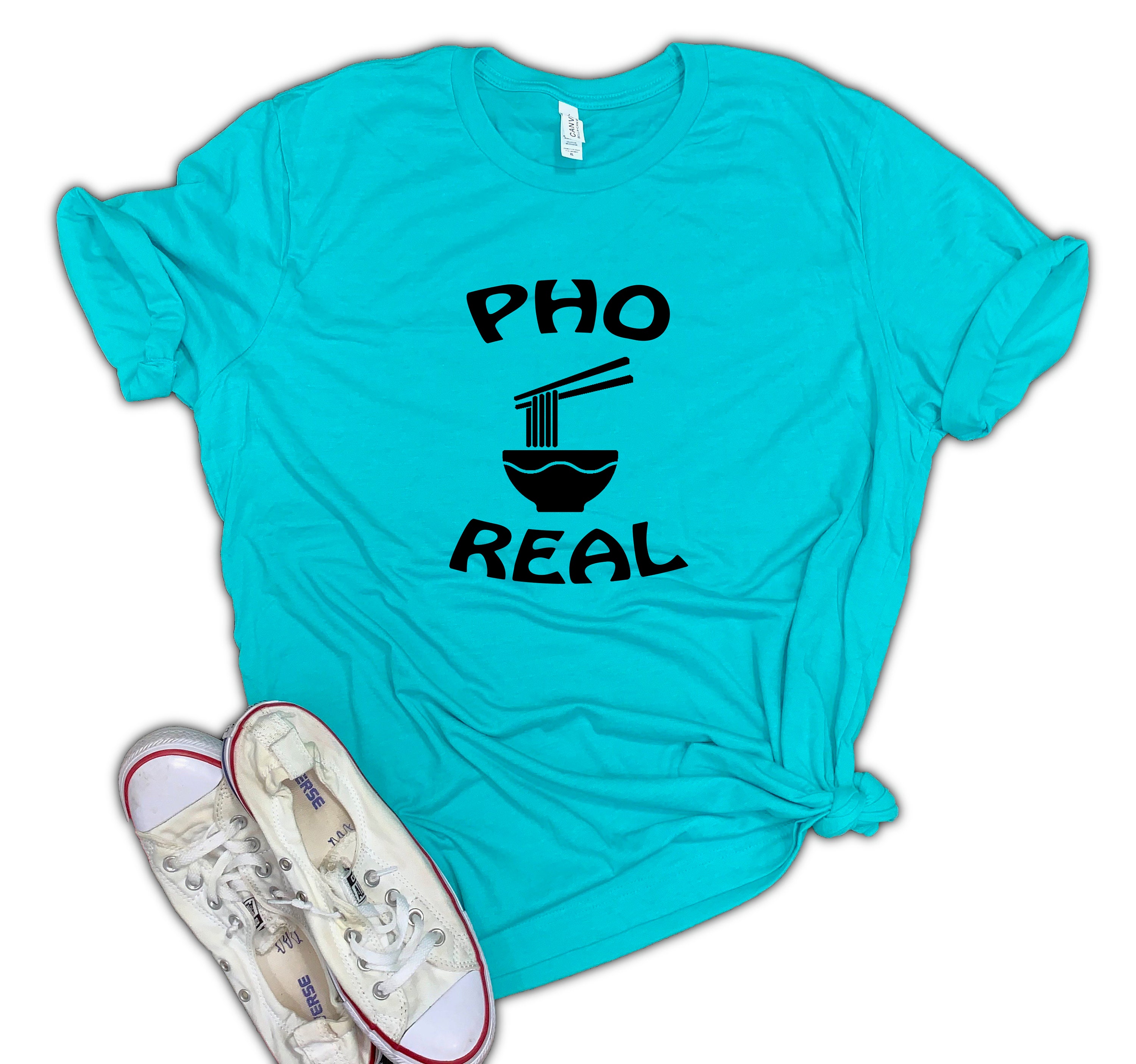 Pho Real Unisex Shirt, Send Goods, Ramen Lover Gift, Pho Foodie Food Asian Gift