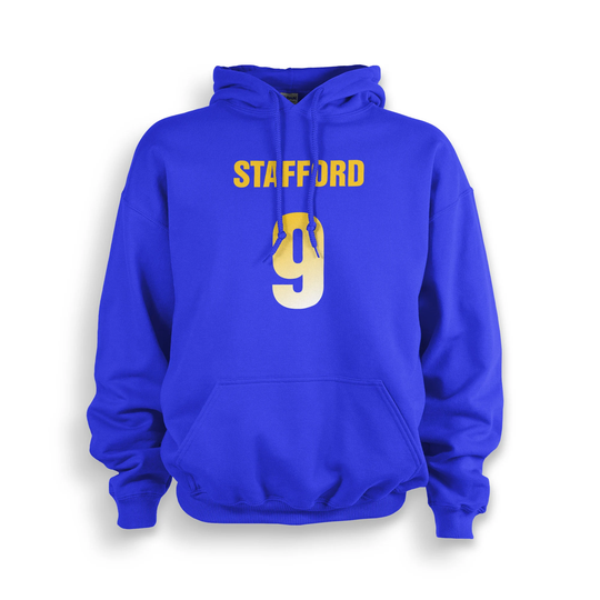 stafford Adult Hoodie | Blue | Rams Los Angeles Made To Order With Love