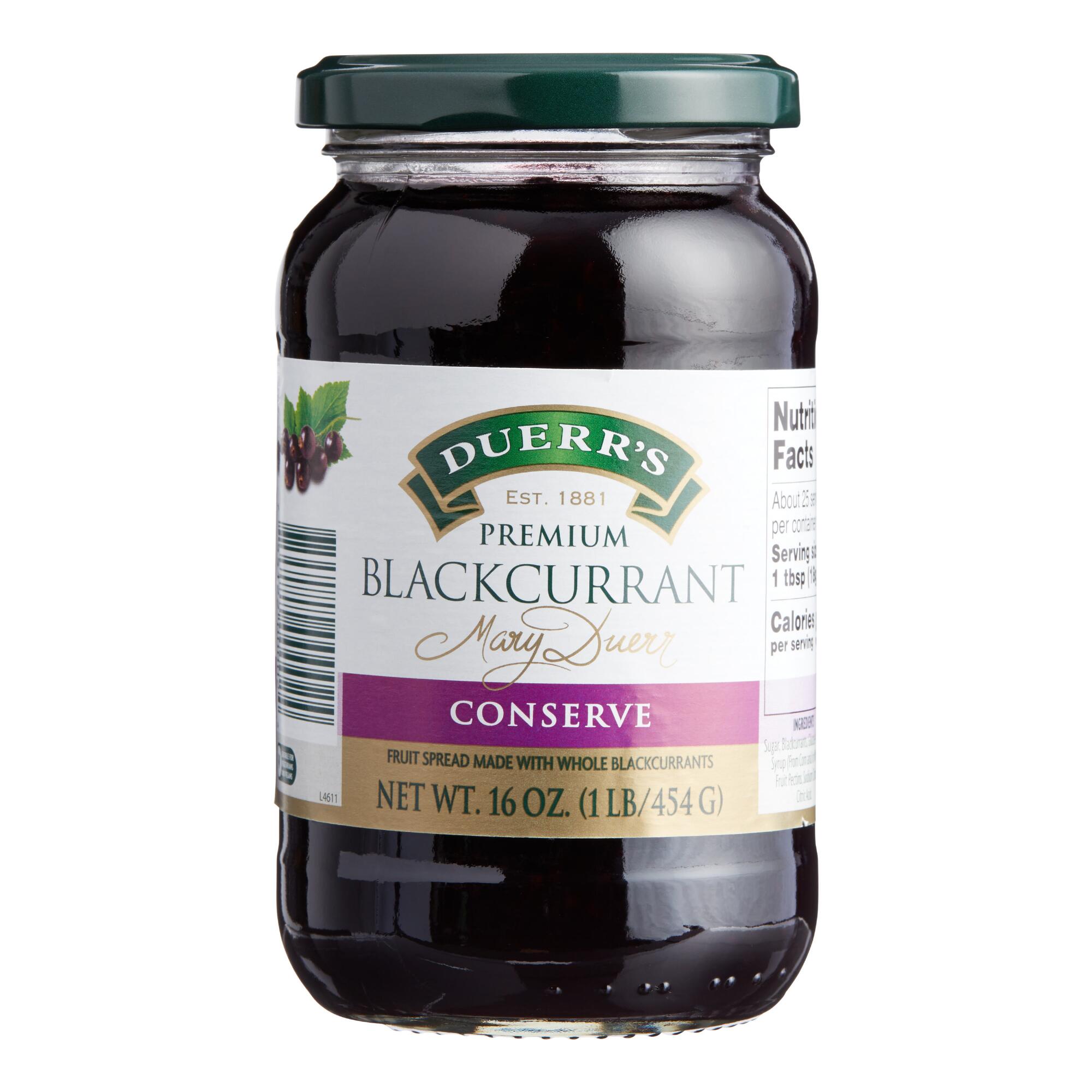 Duerr's Blackcurrant Preserves Set Of 6 by World Market
