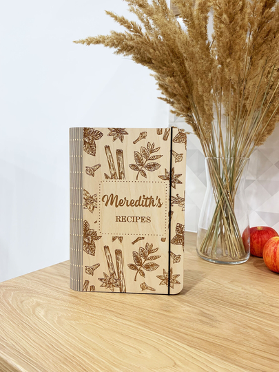 Custom Cooking Book, Recipe Book, Binder, Cook Christmas Gift For Mother, Anniversary For Wife, Birthday Moms