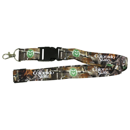 Colorado State Rams Camo Lanyard