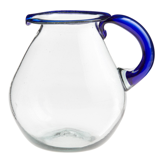 Blue Rocco Margarita Glass Pitcher by World Market