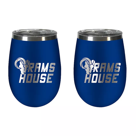 Los Angeles Rams Wine Tumbler Set, Multicolor