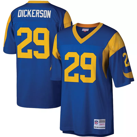Men's Mitchell & Ness Eric Dickerson Royal Los Angeles Rams 1984 Legacy Replica Jersey, Size: 4XL, LAR Blue