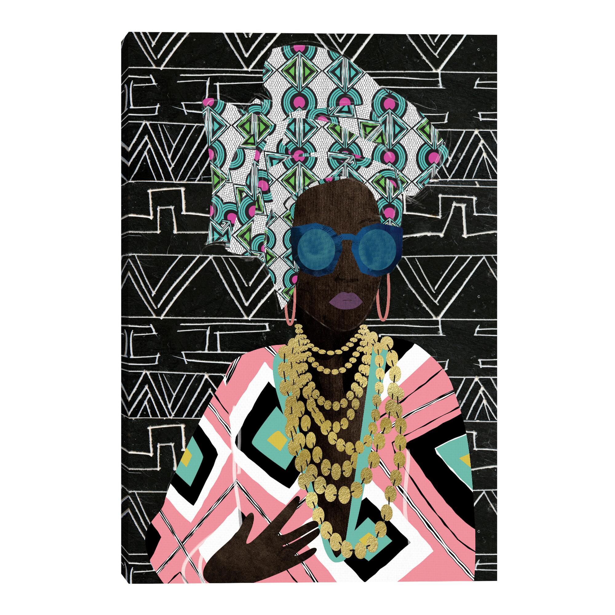 Queen Fly By Nikki Chu Canvas Wall Art: Black/Multi by World Market