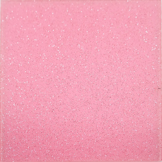 Incudo Pink Transparent Glitter Acrylic Sheet
