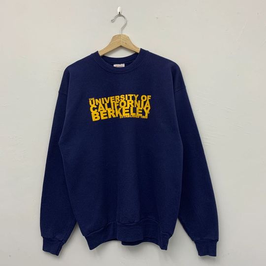 Vintage University Of California Berkeley Crewneck Sweatshirt Size Medium