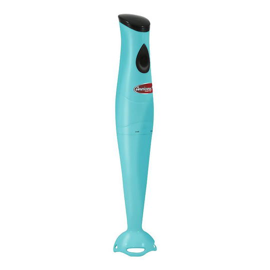 Americana Hand Blender with Detachable Wand, Blue