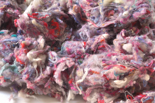 Recycled Fibre, Recycled Wool Blend Fibre, Roving, Spinning, Felting, Nuno Craft Textile Art, Mixed Media, Collage, Creative