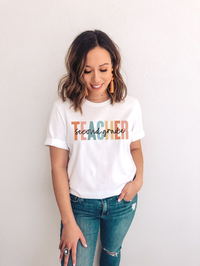 Second Grade Teacher Shirt Squad Back To School 2nd Gift For Teachers Appreciation