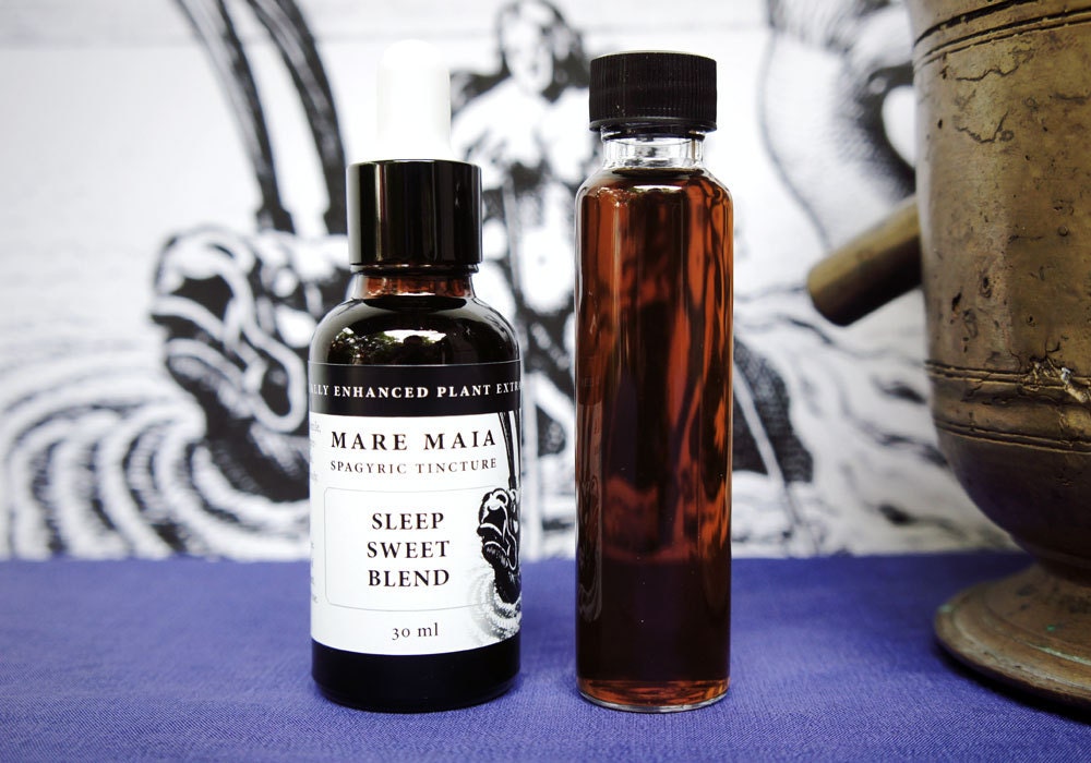 Sleep Sweet Blend Spagyric Tincture - Alchemically Enhanced Plant Extraction