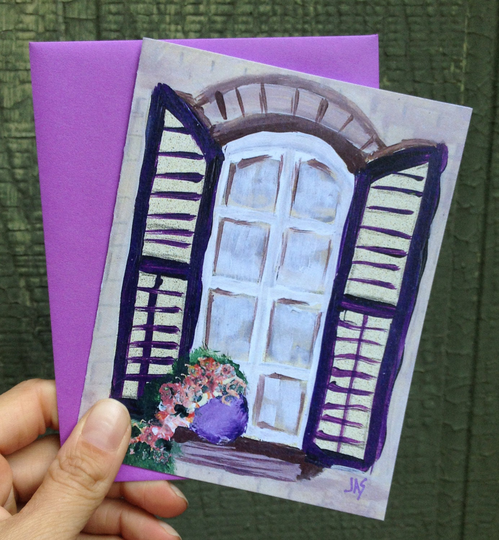 Looking in Card