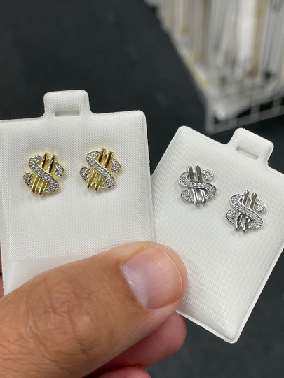 Money Sign Earrings
