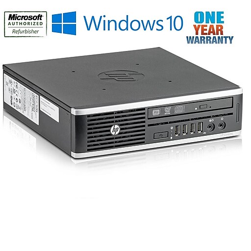 Refurbished Hp Elite 8300 Ultra Small Factor Intel 3470S Core I5 2.9Ghz 8Gb Ram 500Gb Hard Drive Windows 10 Pro (652012774082)