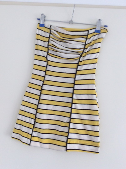 Miss Sixty Strapless Retro Style Top "90 Nwt