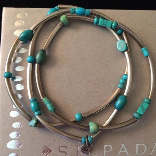 Silpada 925 Sterling Silver & Turquoise Bracelets